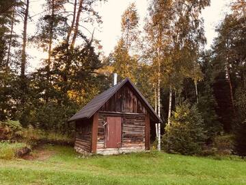 Фото номера Дом с 3 спальнями Дома для отпуска Forest house Einblūti г. Avotkalni 16